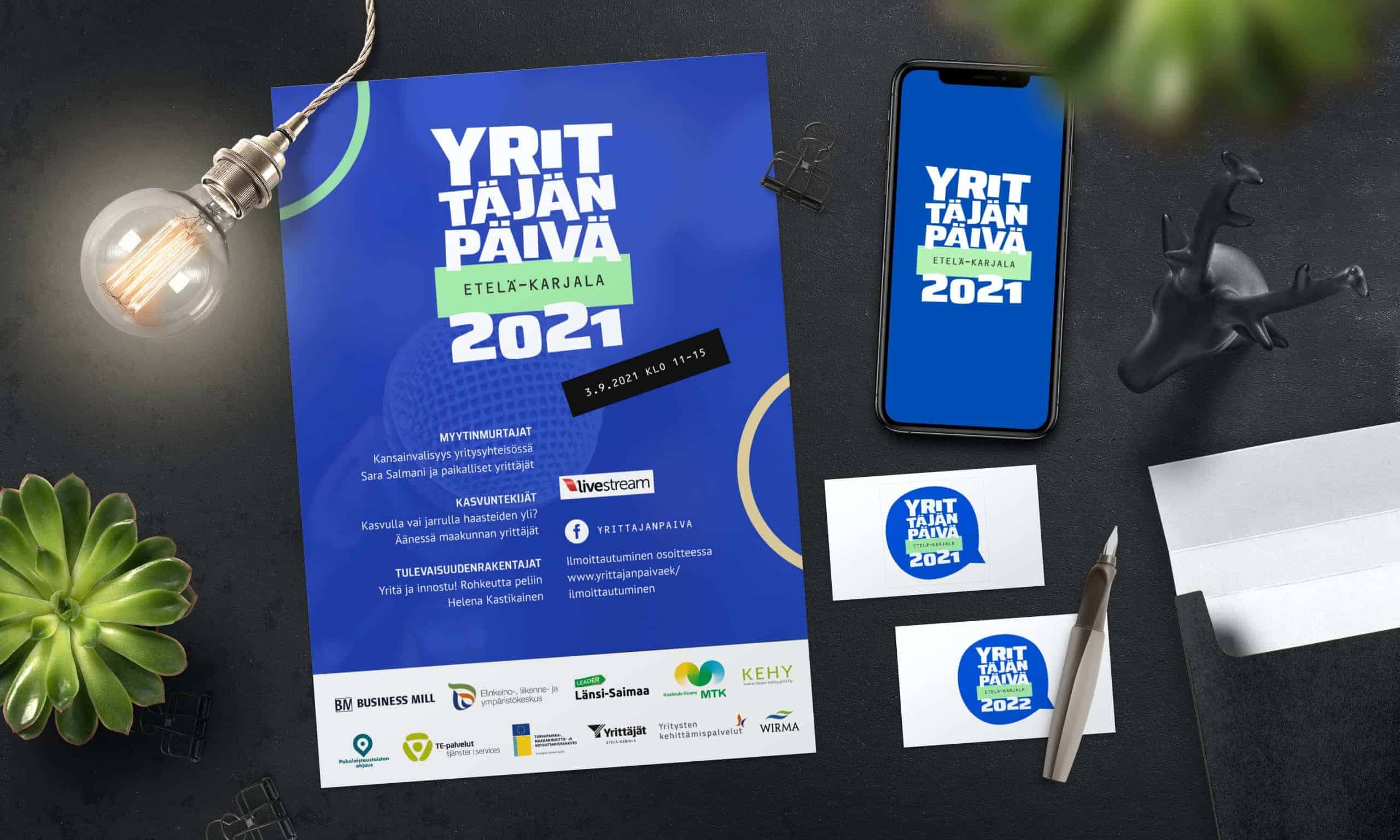 logon suunnittelu tilitoimistolle